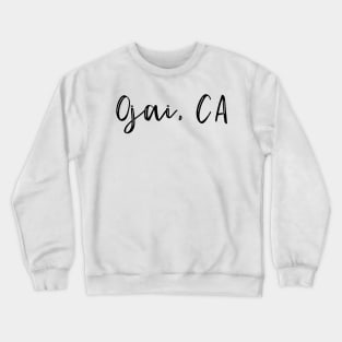 Ojai, CA Crewneck Sweatshirt